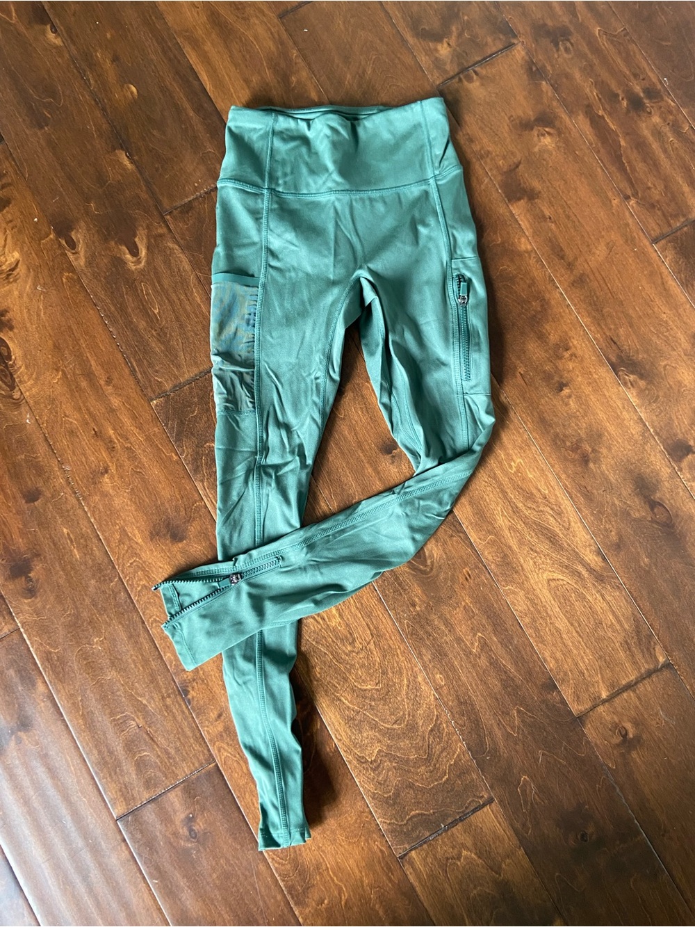 Fabletics Teal High-Rise Performance Leggings